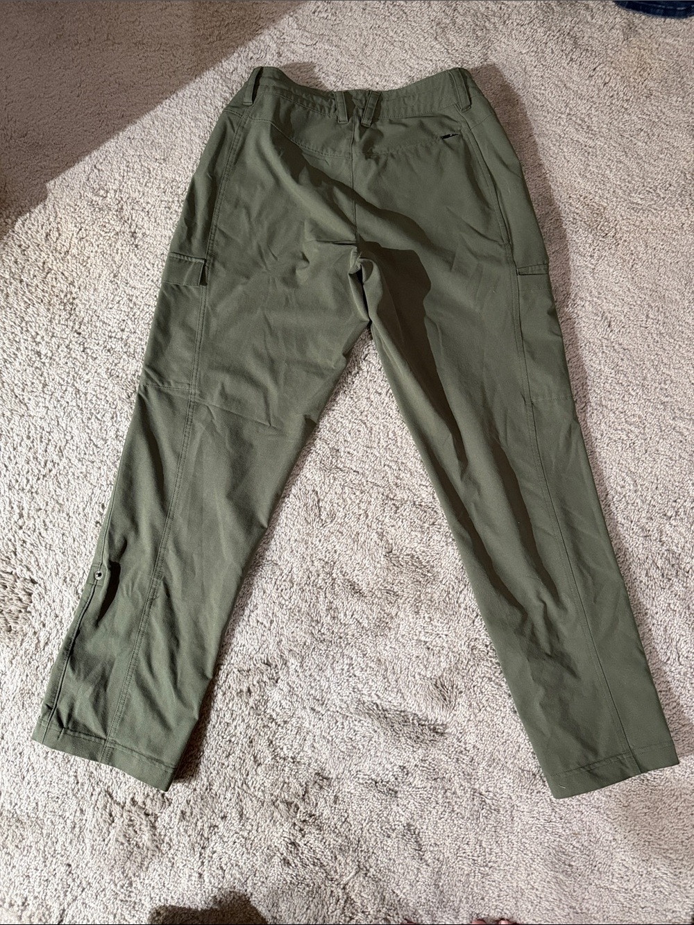 L.L. Bean Olive Green Women's Jogger-Style Track Pants